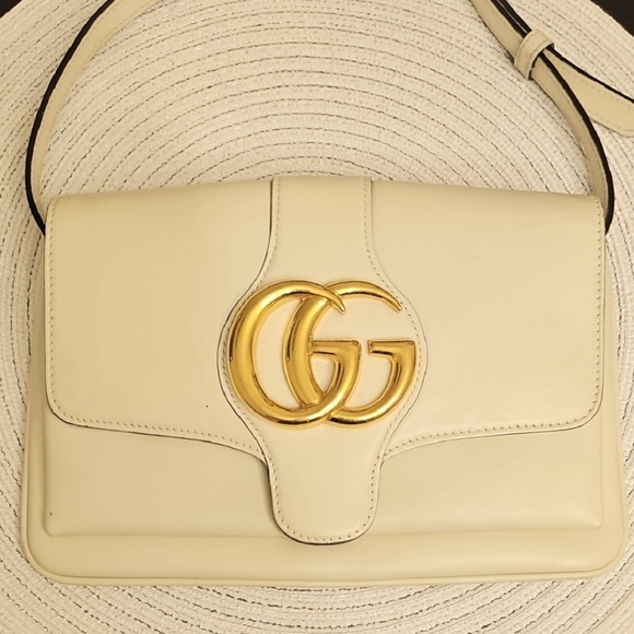 Gucci Cream Shoulder/Crossbody Bag - Picture 1 of 12